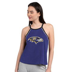 Baltimore Ravens G-III 4Her by Carl Banks Women's Redemption Win Slub Tank Top - Purple Tops