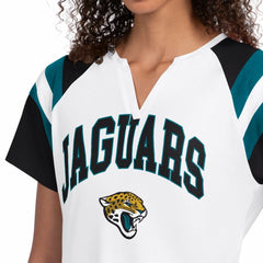 Jacksonville Jaguars Starter Women's Game On Notch Neck T-Shirt - White T-shirts