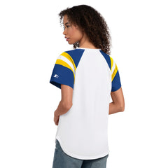 Los Angeles Rams Starter Women's Game On Notch Neck T-Shirt - White T-shirts