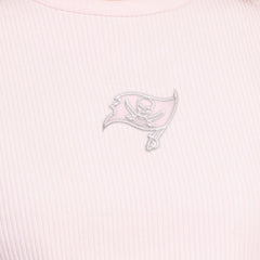 Tampa Bay Buccaneers Starter Women's Travel Pastels Cropped Tank - Pastel Pink Tanks