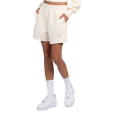 Pittsburgh Steelers Starter Women's Travel Pastels Fleece Short - Cream Shorts