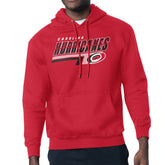 Carolina Hurricanes Starter Logo Push Fleece Hoodie - Red | US 203500326