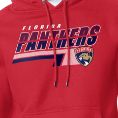 Florida Panthers Starter Logo Push Fleece Hoodie - Red | US 203500329