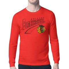 Chicago Blackhawks Starter Modern Tailsweep Long Sleeve T-Shirt - Red | US 203500344