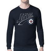 Winnipeg Jets Starter Modern Tailsweep Long Sleeve T-Shirt - Navy | US 203500347