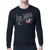 Columbus Blue Jackets Starter Modern Tailsweep Long Sleeve T-Shirt - Navy | US 203500349