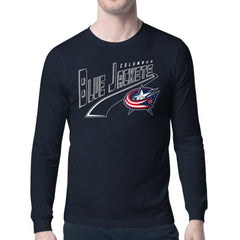 Columbus Blue Jackets Starter Modern Tailsweep Long Sleeve T-Shirt - Navy | US 203500349