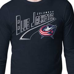 Columbus Blue Jackets Starter Modern Tailsweep Long Sleeve T-Shirt - Navy | US 203500349