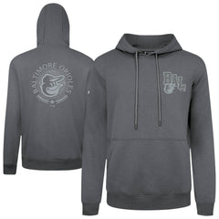 Baltimore Orioles Levelwear Podium Valiant Hoodie - Gray Hoodies