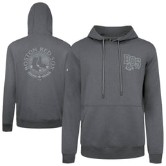 Boston Red Sox Levelwear Podium Grain Hoodie - Gray Hoodies
