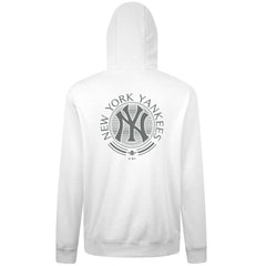 New York Yankees Levelwear Podium Grain Hoodie - White Hoodies