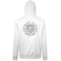 Detroit Tigers Levelwear Podium Grain Hoodie - White Hoodies