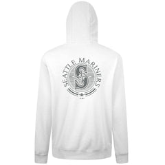 Seattle Mariners Levelwear Podium Grain Hoodie - White Hoodies