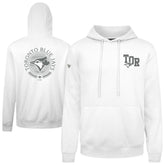 Toronto Blue Jays Levelwear Podium Grain Hoodie - White Hoodies