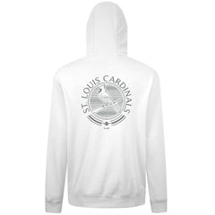 St. Louis Cardinals Levelwear Podium Grain Hoodie - White Hoodies