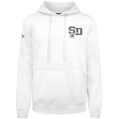 San Diego Padres Levelwear Podium Grain Hoodie - White Hoodies
