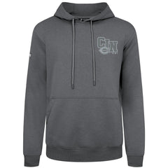 Cincinnati Reds Levelwear Podium Grain Hoodie - Gray Hoodies