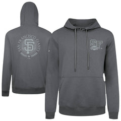 San Francisco Giants Levelwear Podium Grain Hoodie - Gray Hoodies