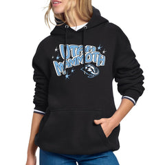Utah Mammoth Starter Women's Fireworks Fleece Hoodie - Black | US 203500689