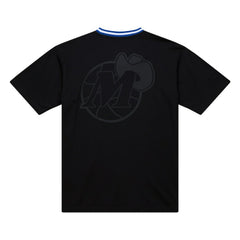 Dallas Mavericks Hardwood Classics Nights Playmaker T-Shirt Black - Mitchell & Ness