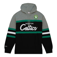Boston Celtics Head Coach Hoodie Black/Gray - Mitchell & Ness