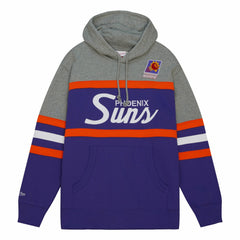 Phoenix Suns Head Coach Hoodie Purple/Gray - Mitchell & Ness