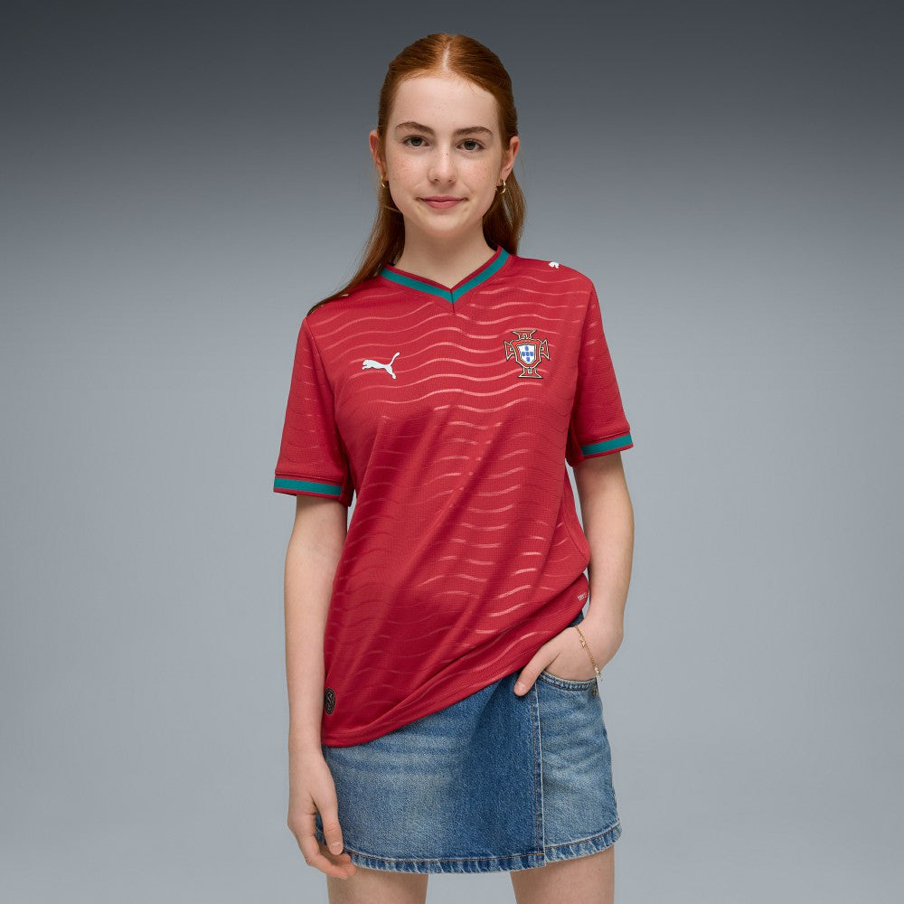 Portugal National Team Youth 2026 Home Replica Jersey Red - Puma cheap