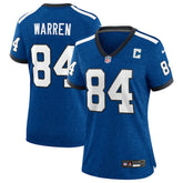 Tyler Warren Indianapolis Colts Women's Alternate 2 Indiana Nights Game Jersey - Heather Royal Jerseys