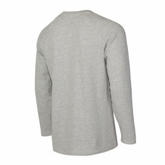 Milwaukee Bucks Concepts Sport Hawthorn Thermal Knit Long Sleeve Henley T-Shirt Gray