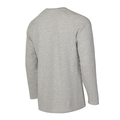Chicago Bulls Concepts Sport Hawthorn Thermal Knit Long Sleeve Henley T-Shirt Gray