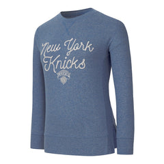 New York Knicks Concepts Sport Women's Rigor Long Sleeve Jersey T-Shirt Royal outlet