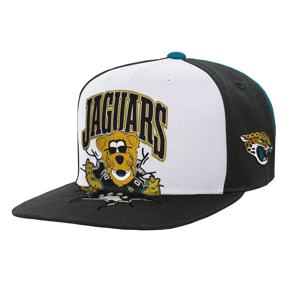Jacksonville Jaguars Youth Team Mascot Snapback Hat - White Hats