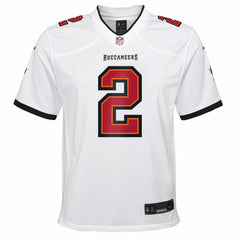 Emeka Egbuka Tampa Bay Buccaneers Youth White Game Jersey - White Jerseys