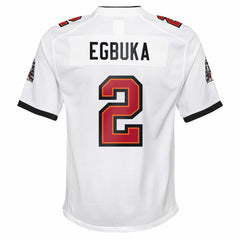Emeka Egbuka Tampa Bay Buccaneers Youth White Game Jersey - White Jerseys