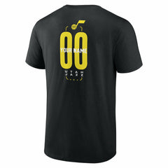 Utah Jazz Center Court Name & Number Custom T-Shirt Black outlet