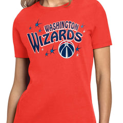 Washington Wizards Starter Women's Fireworks T-Shirt Red