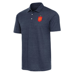Spain National Team Antigua Peak Polo Heather Navy