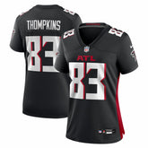 Deven Thompkins Atlanta Falcons Women's Team Game Jersey - Black Jerseys