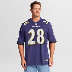 Taven Bryan Baltimore Ravens Team Game Jersey - Purple Jerseys