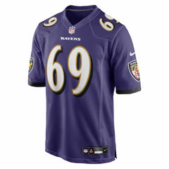Josh Tupou Baltimore Ravens Team Game Jersey - Purple Jerseys