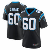Nick Samac Carolina Panthers Team Game Jersey - Black Jerseys