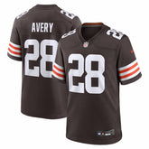 Tre Avery Cleveland Browns Team Game Jersey - Brown Jerseys