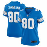 Malik Cunningham Detroit Lions Women's Team Game Jersey - Blue Jerseys
