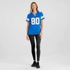 Malik Cunningham Detroit Lions Women's Team Game Jersey - Blue Jerseys