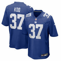 Younghoe Koo New York Giants Team Game Jersey - Royal Jerseys
