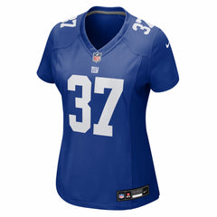 Younghoe Koo New York Giants Women's Team Game Jersey - Royal Jerseys