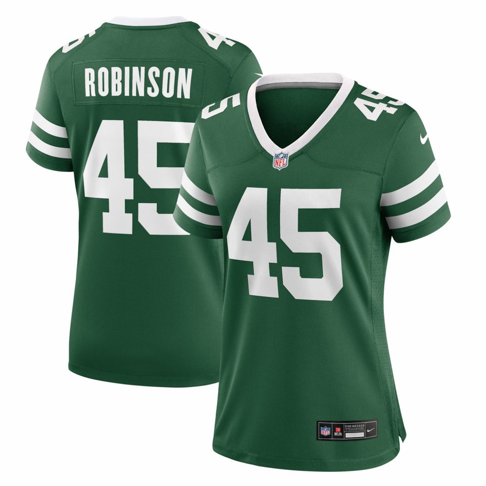Mark Robinson New York Jets Women's Team Game Jersey - Legacy Green Jerseys