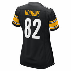 Isaiah Hodgins Pittsburgh Steelers Women's Team Game Jersey - Black Jerseys