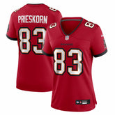 Caden Prieskorn Tampa Bay Buccaneers Women's Team Game Jersey - Red Jerseys