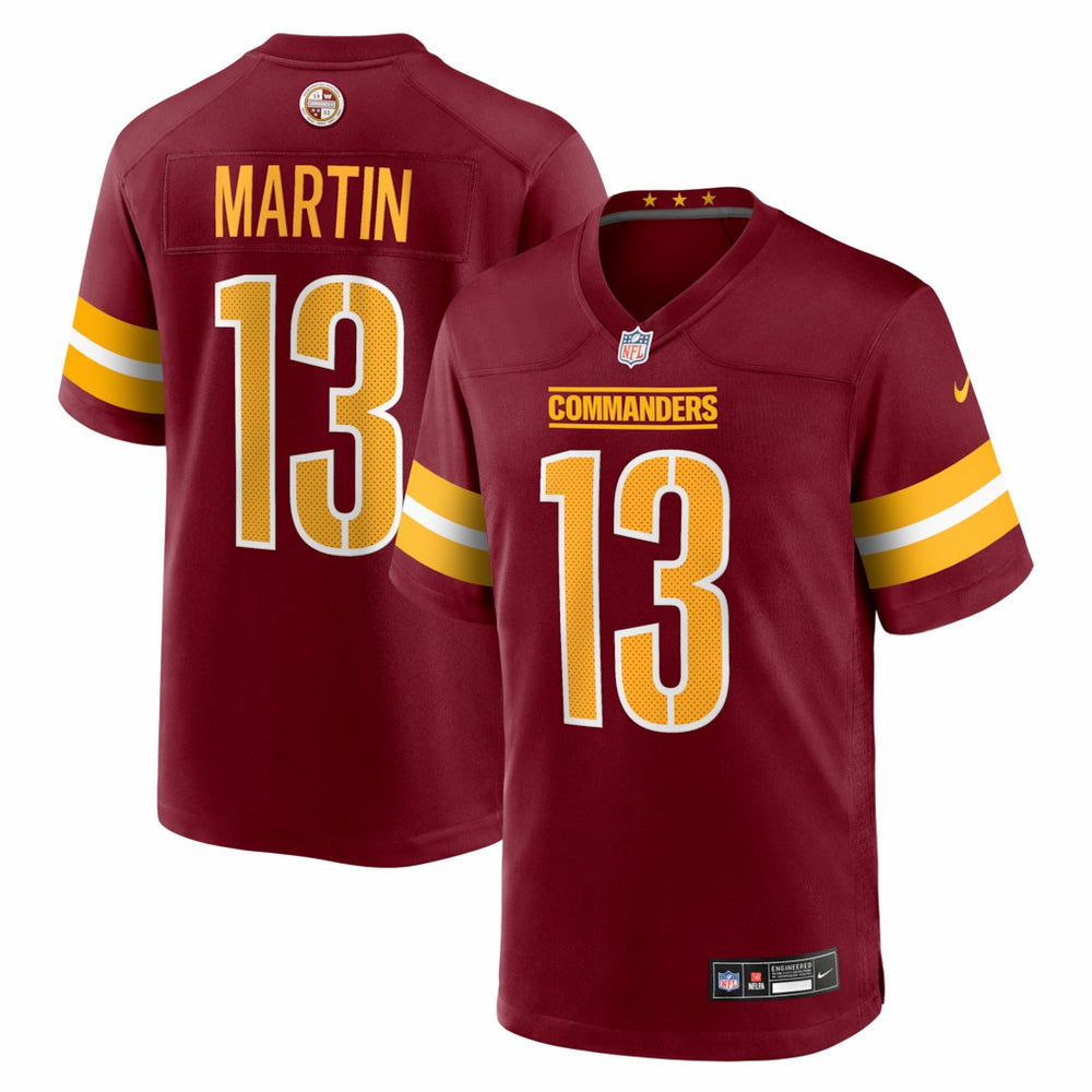 Tay Martin Washington Commanders Team Game Jersey - Burgundy Jerseys
